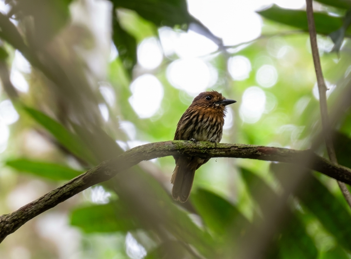 White-whiskered Puffbird